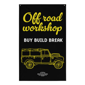 Off Road Workshop Flag