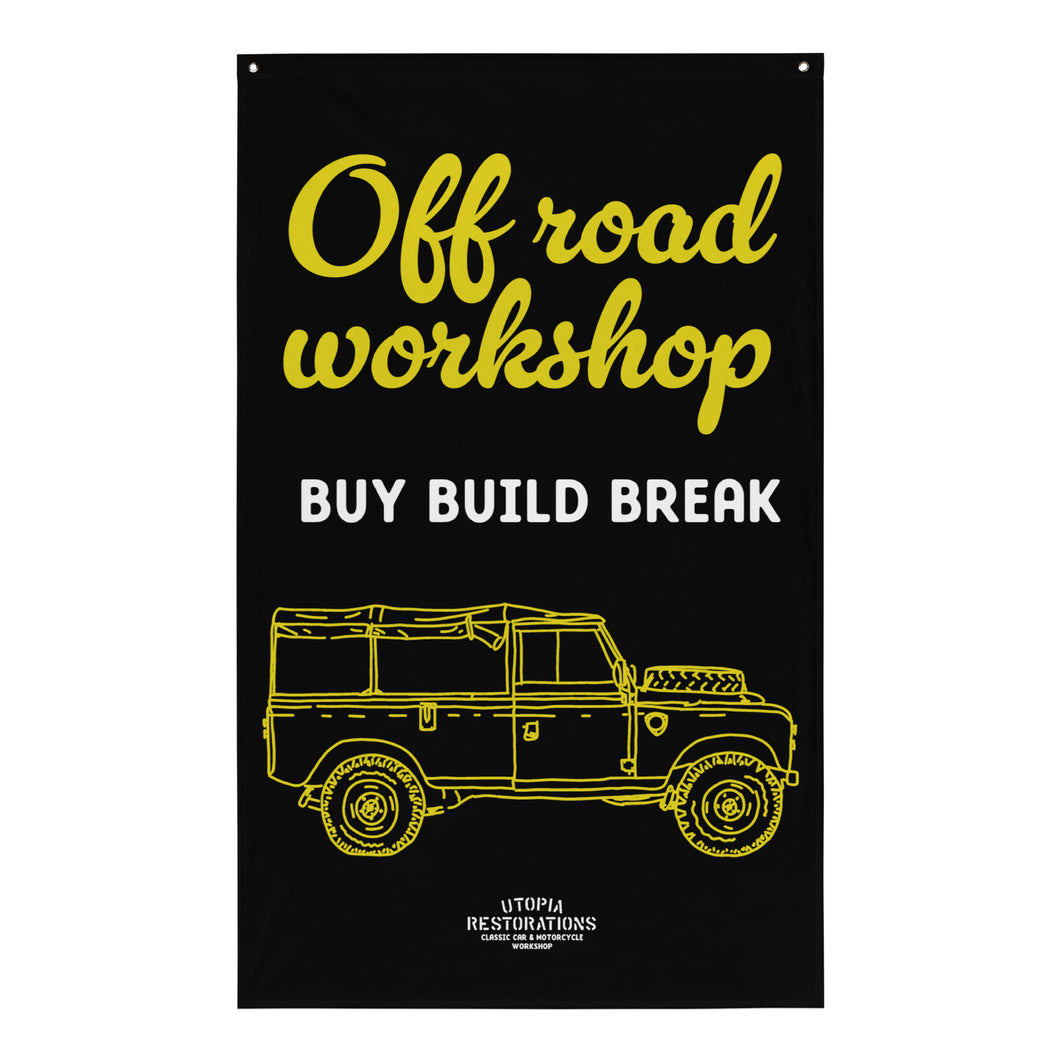 Off Road Workshop Flag