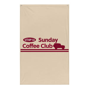 Sunday Coffee Club - Garage Flag