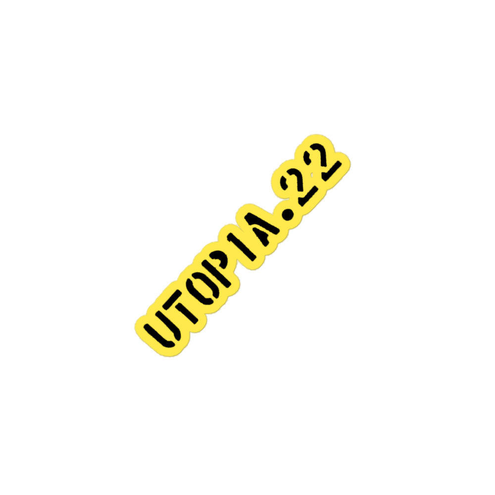 Utopia 22 sticker